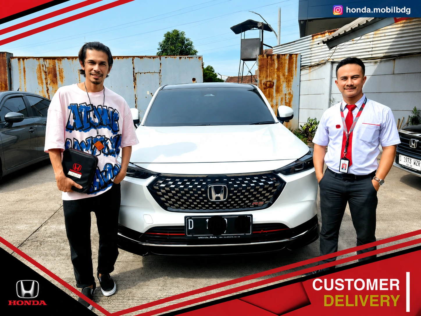 Serah terima Honda HR-V bersama Irman